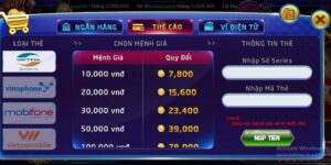 Nạp Tiền Rikvip hướng dẫn chi tiết